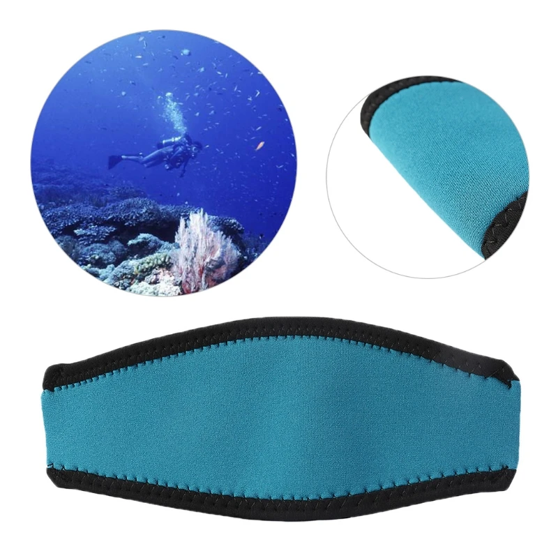 Neoprene Dive Mask Strap Cover Slap Strap Wrap Pad Dive Freediving Gear