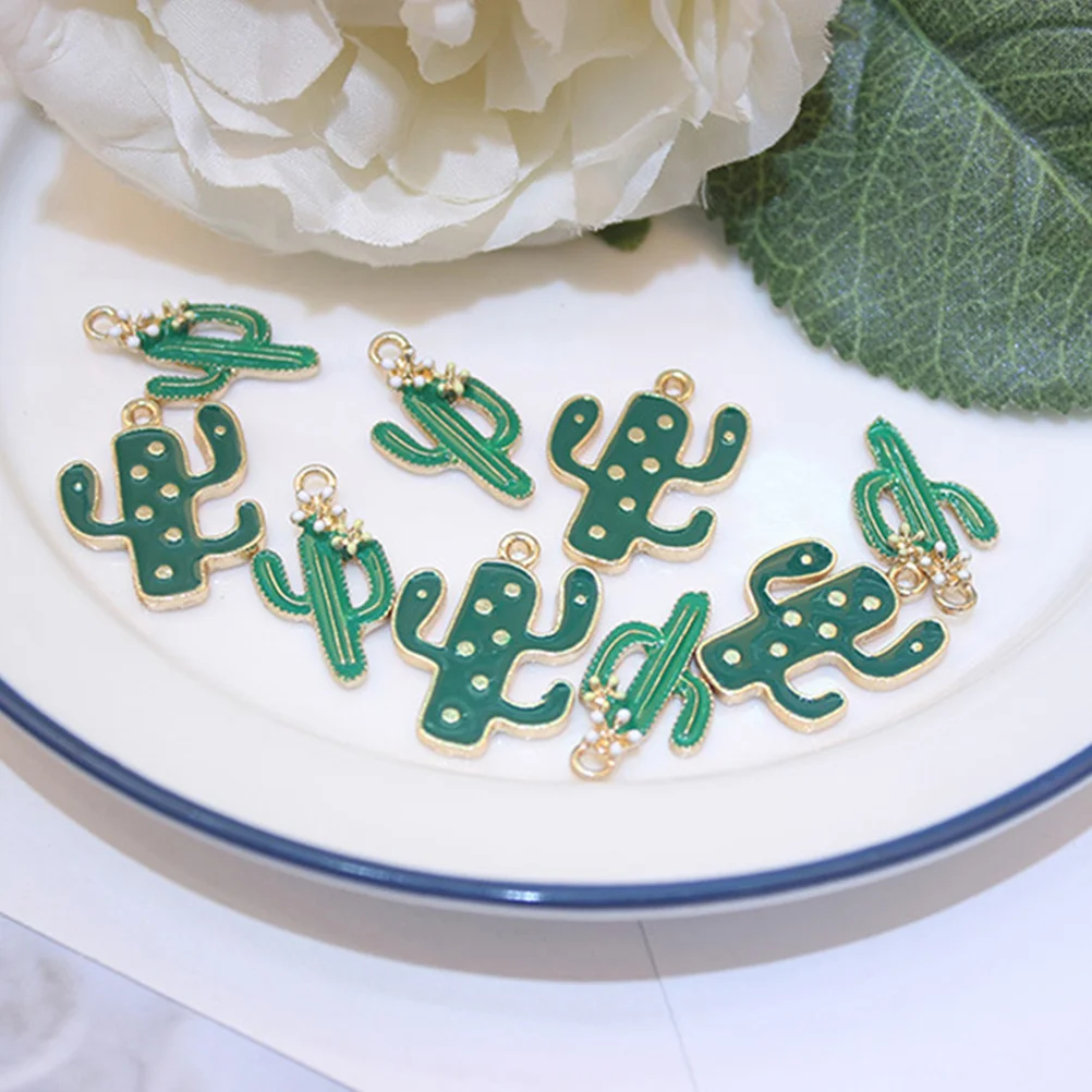 

Cactus Keychain Pendant Accessory Alloy Plant Bag Cartoon Charms Design Hanging Accessories