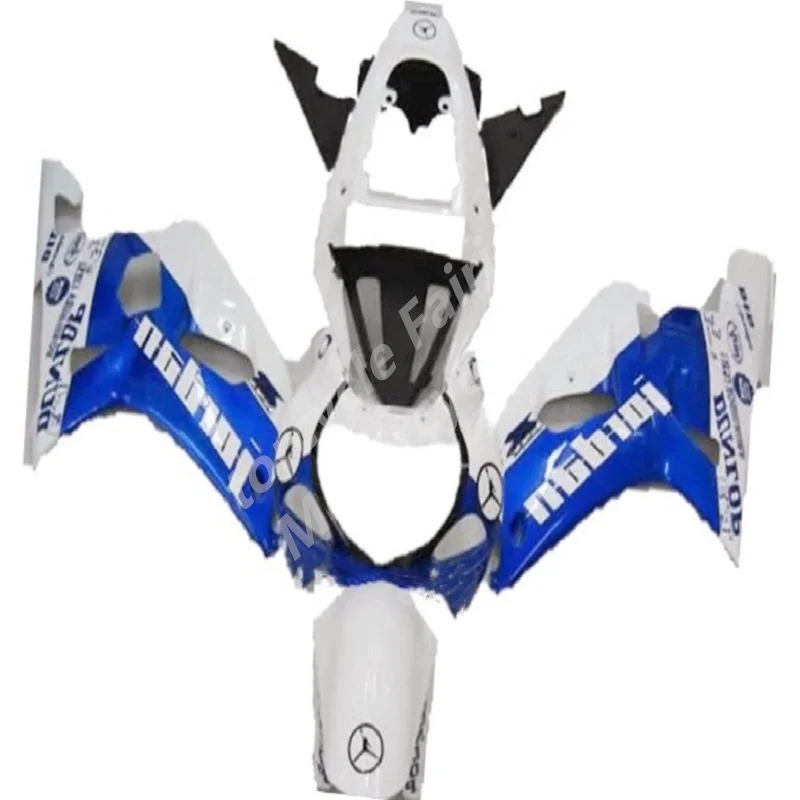 Blue white full Fairing for G S XR600 750 01-03 G S X-R600 750 2001-2003 G S XR600 G S XR750 K1 01 02 03 body kit