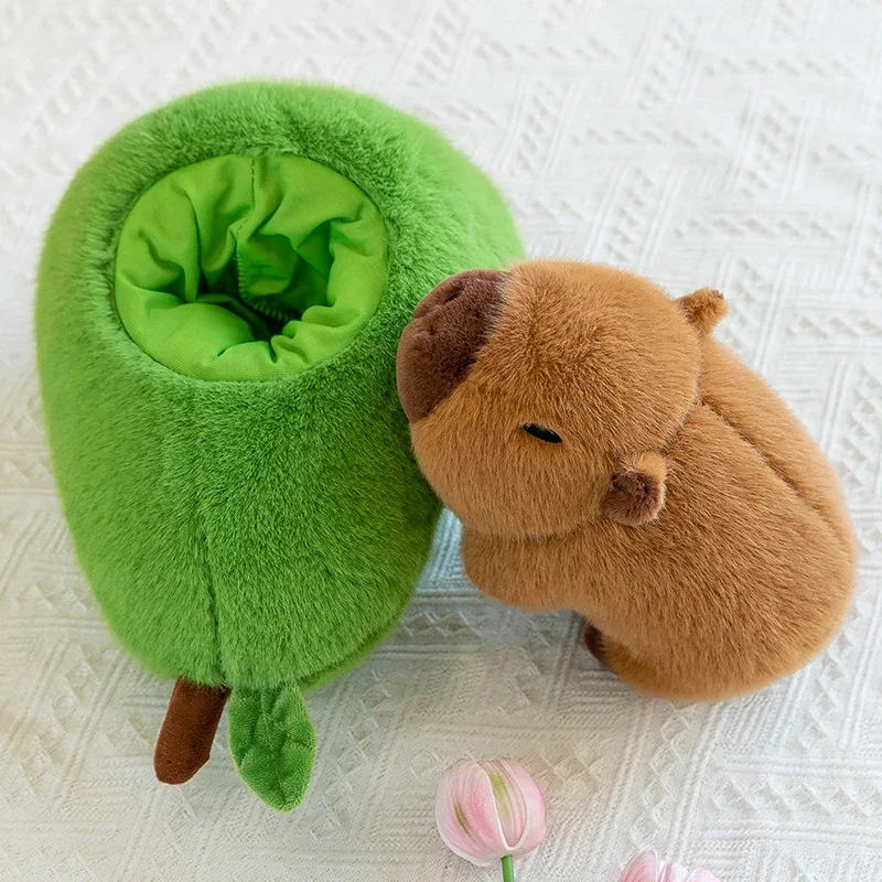 หมอนอิงสุดสร้างสรรค์ลายอะโวคาโดคาปิบาร่า boneka kado ulang tahun pacar