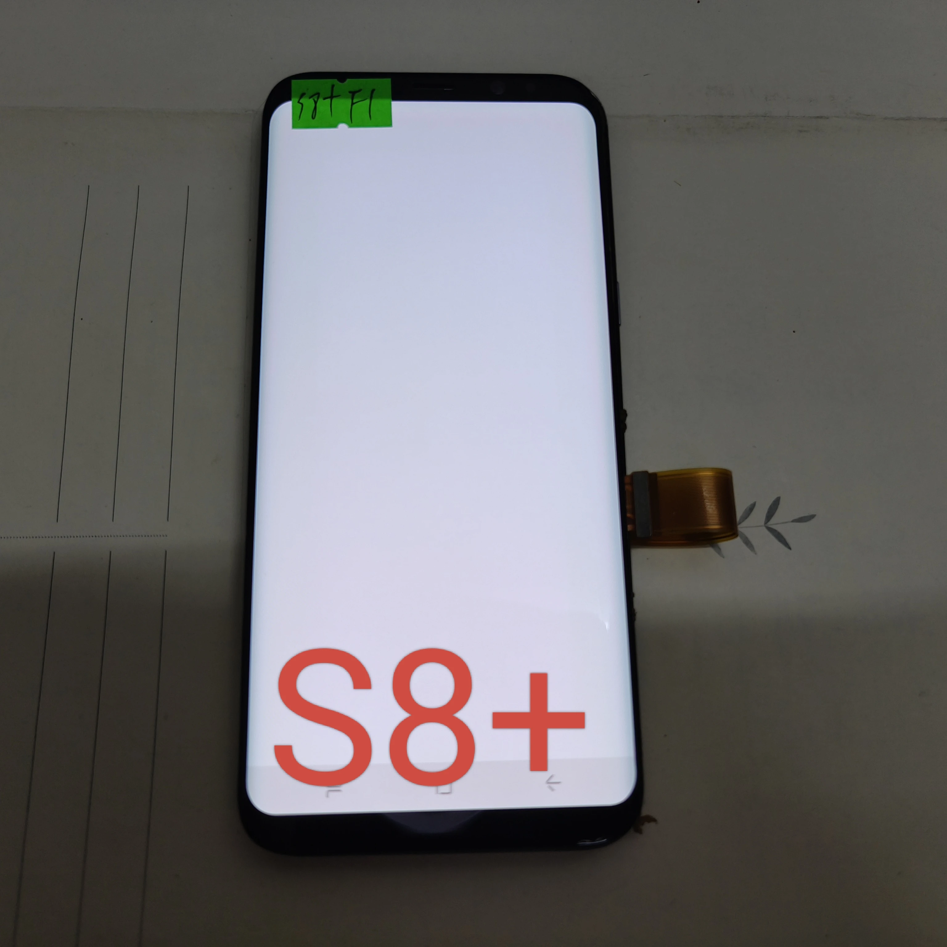 Curved LCD screen assembly AMOLED material Galaxy S8 Plus suitable for SM-G955 G955F G955D G955B/S defective series