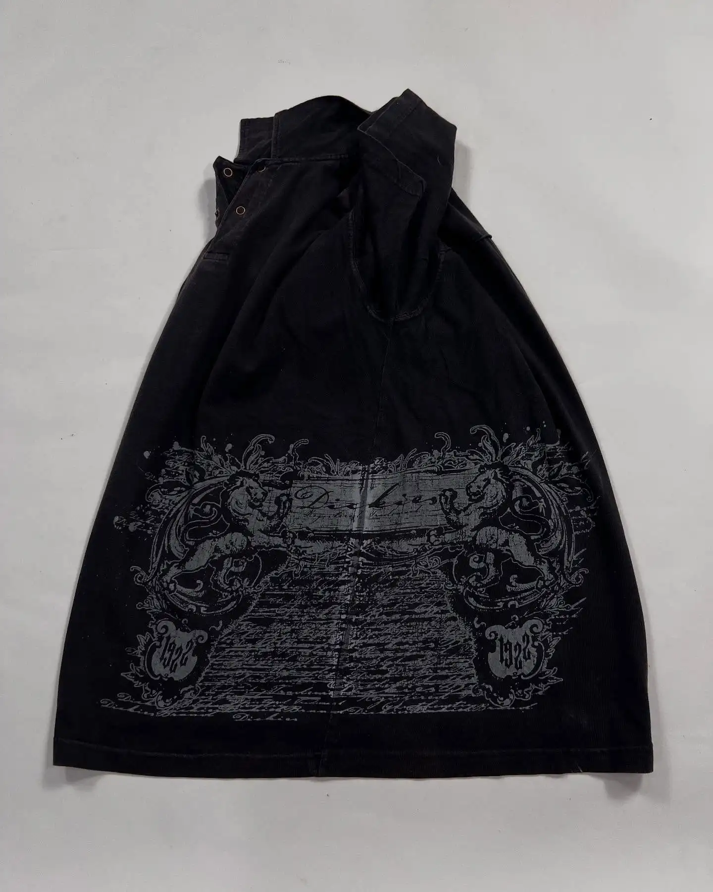 ريترو 2000s القوطي Harajuku الشارع نمط الجرافيك المحملة الظلام القطن قميص بولو خمر قمة الموضة الأمريكية