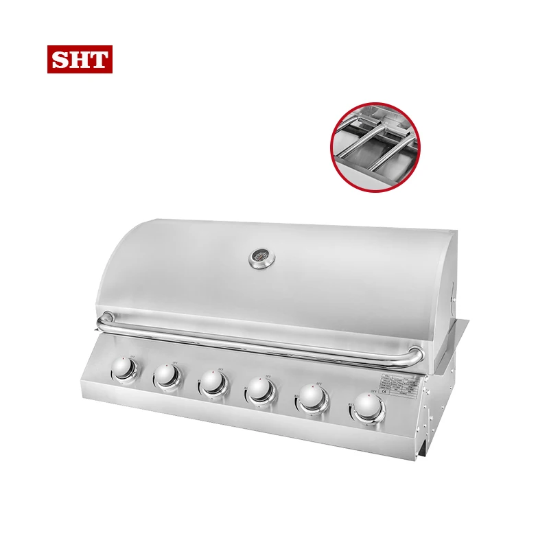 

European Style Stainless Steel Built-in Gas Grill Luxury Grill Commercial Gas Grill For Restaurant