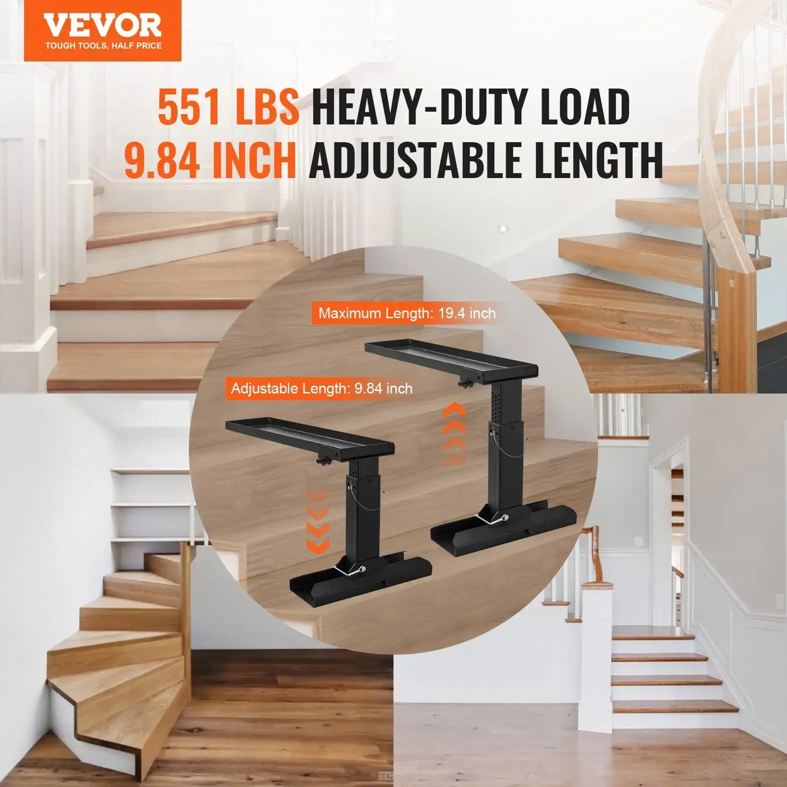 

Ladder Levler 29.8 L x 11.4-18 in H Support Surface Folding Stabilizer