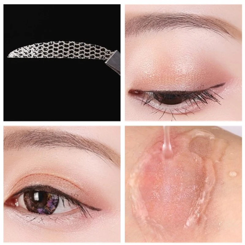 300Pcs/box Double Fold Self Adhesive Eyelid Tape Stickers Big Eyelid Tape Stickers S/L Make Up Clear Beige Invisible Accessories