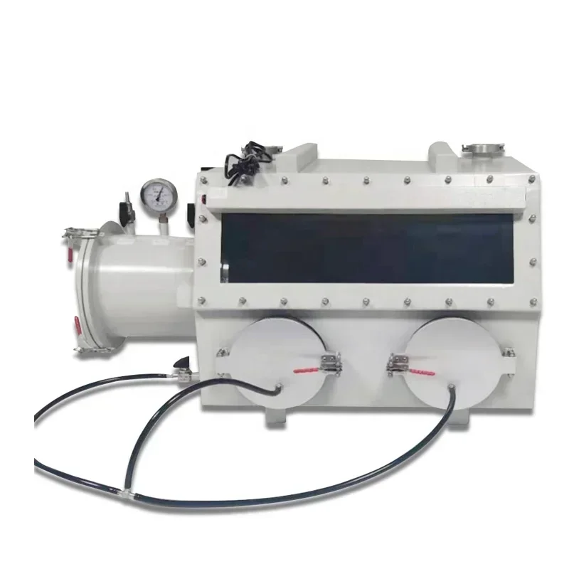 Hot good SalesVacuum Working Chamber Laboratory Inert Gas Operation Stainless Steel Glove Box With Vacuum