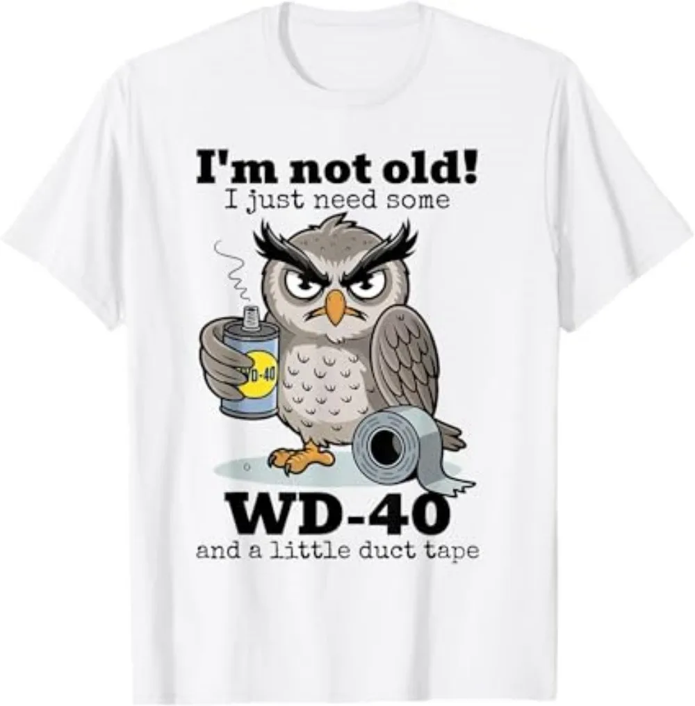 

Owl Not Old, Just Needs WD-40 & Tape Tee