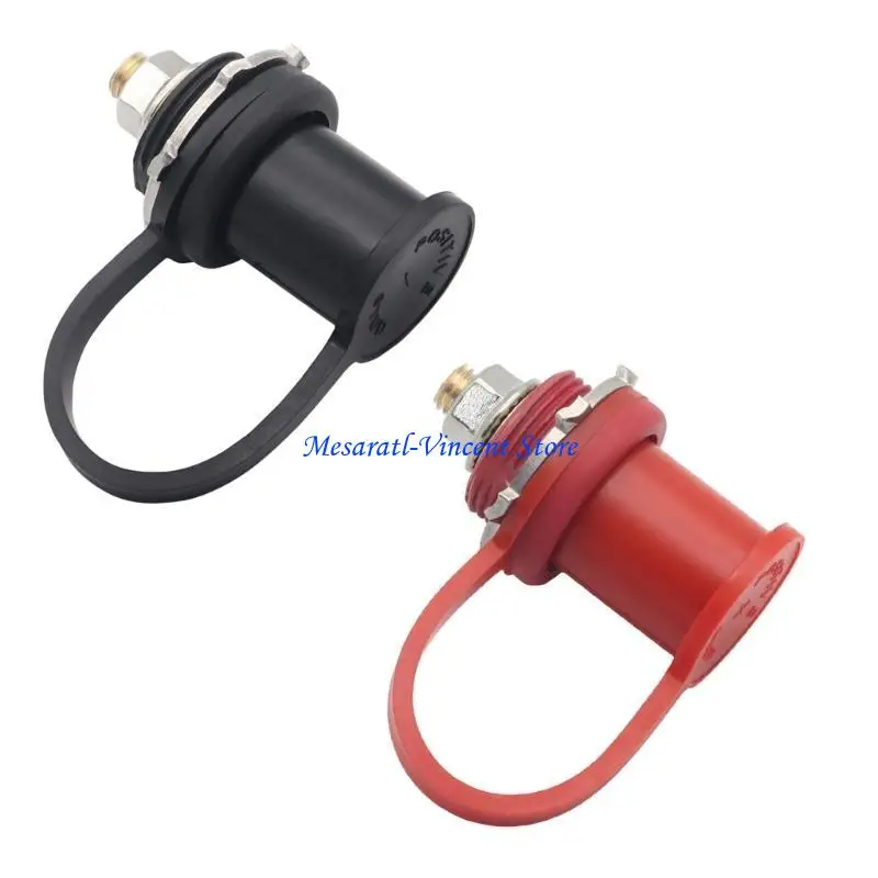 

A70F 1 Pair 250A Battery Charging 3/8" Remote Battery Terminals Jump Post