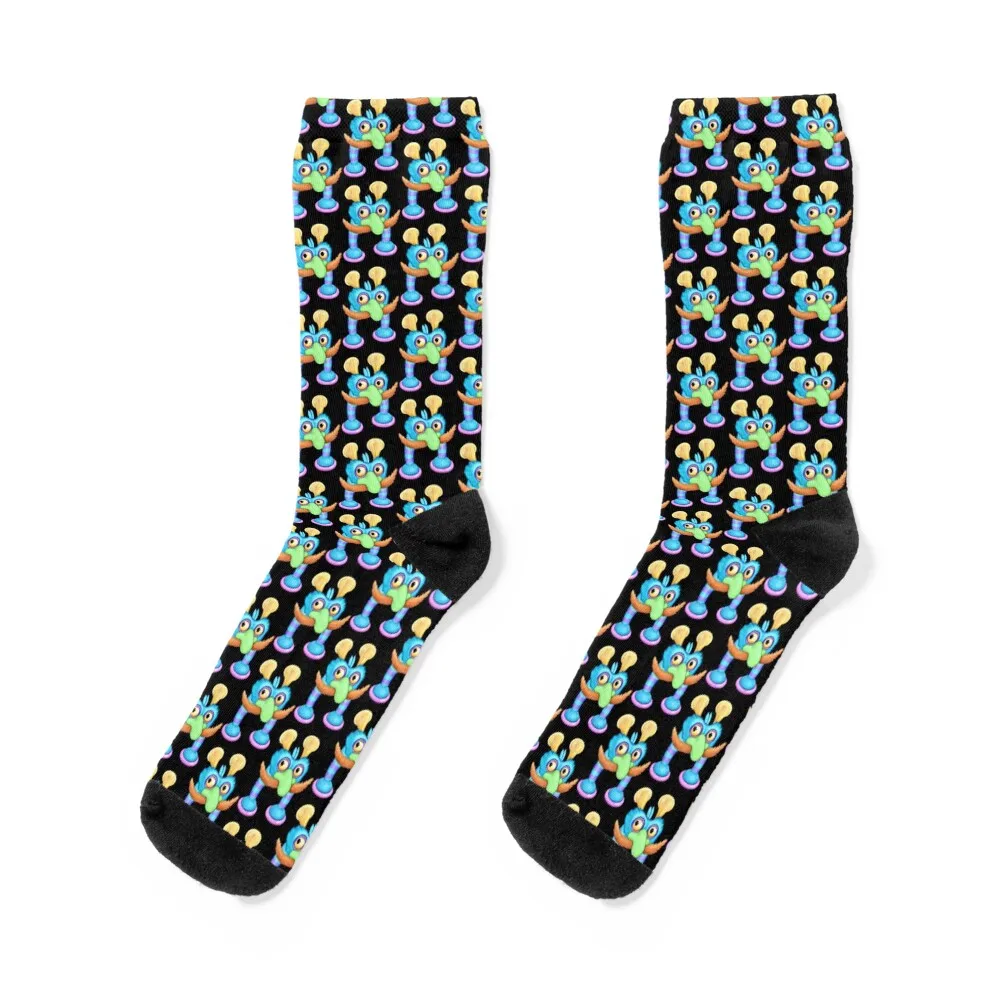 My Singing Monsters character Scups Socks retro Wholesale soccer anti-slip luxury Socks Woman Men's
