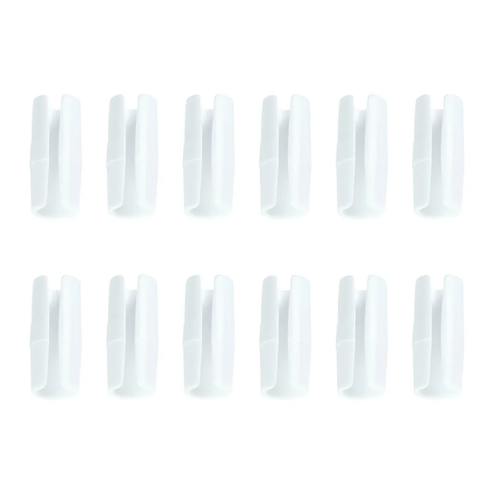 

12Pcs Bed Sheet Clips Anti-Slip Grippers Hard Plastic Fixed Clasps Keep Sheets Tight Prevent Running for Raised Edge Mattresses