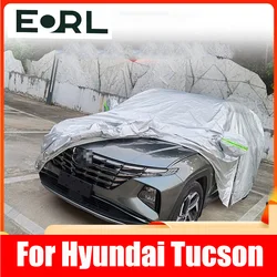 Full Car Covers Rain Frost Snow Dust Waterproof Protection Exterior Car Cover Anti UV Accessories For HYUNDAI Tucson 2021 NX4