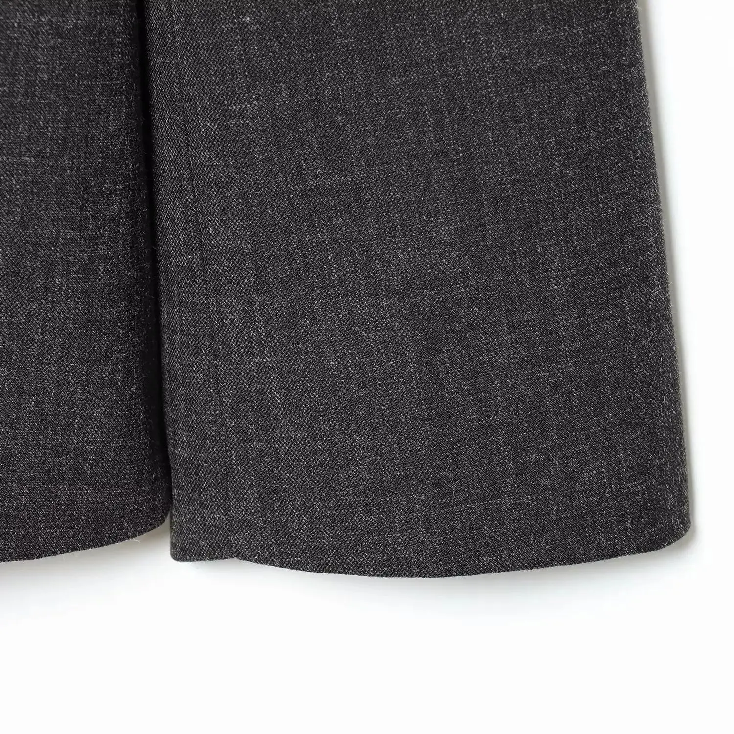 DiYiG WOMAN 2025 موضة شتاء جديدة غير متماثلة بدلة ريترو كم طويل الوقوف طوق معطف ملابس خارجية Mujer