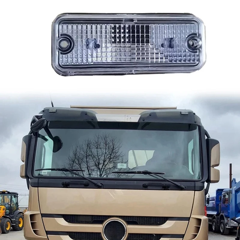 2X 24V Truck LED Sun Visor Light Sunshade Light Truck Roof Light For Mercedes Truck Actros MP1 MP2 MP3