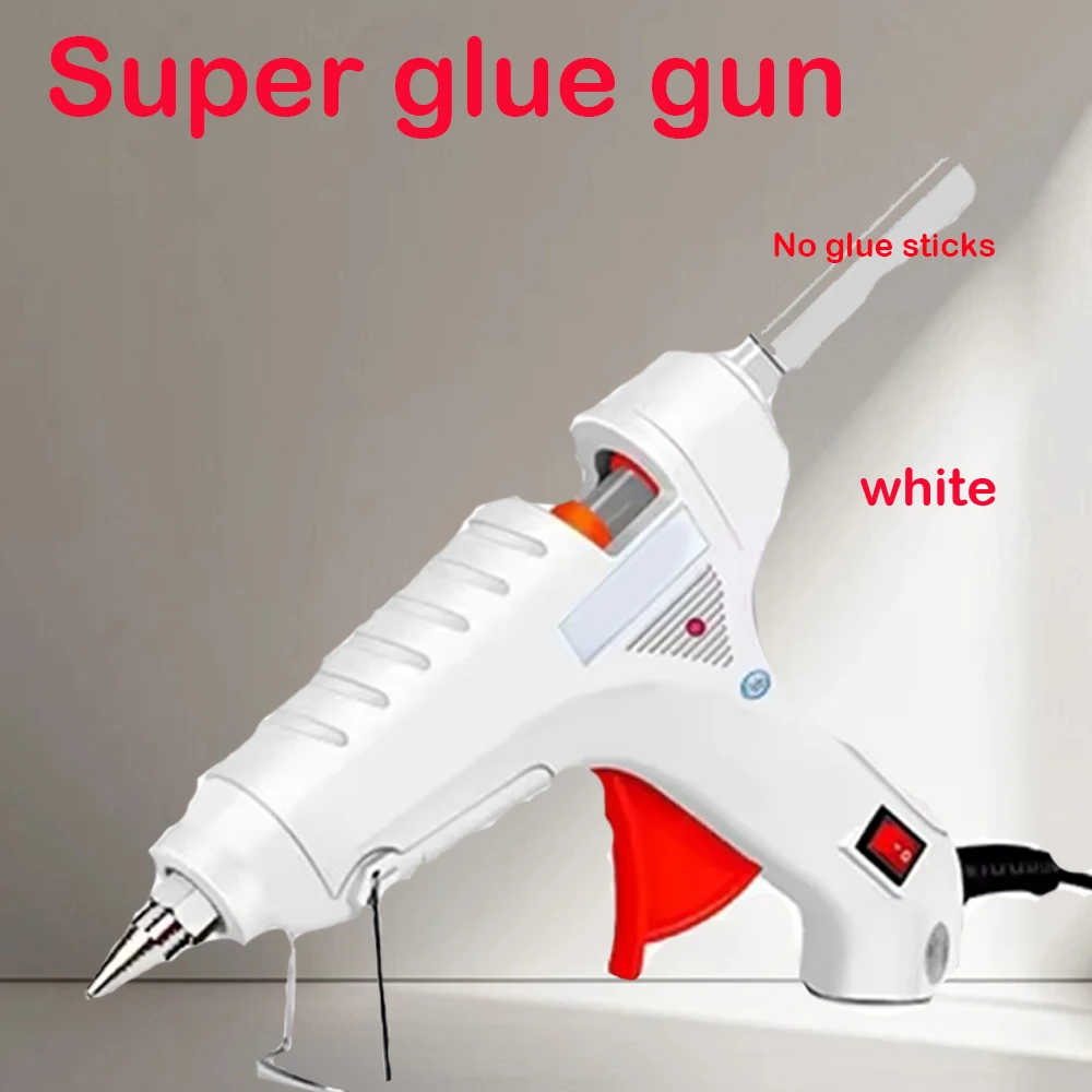 7mm Glue Stick Gun Industrial Hot Glue Gun Adjustable Temperature 20W Hot Glue Gun With 11mm Glue Sticks Craft Glue Gun