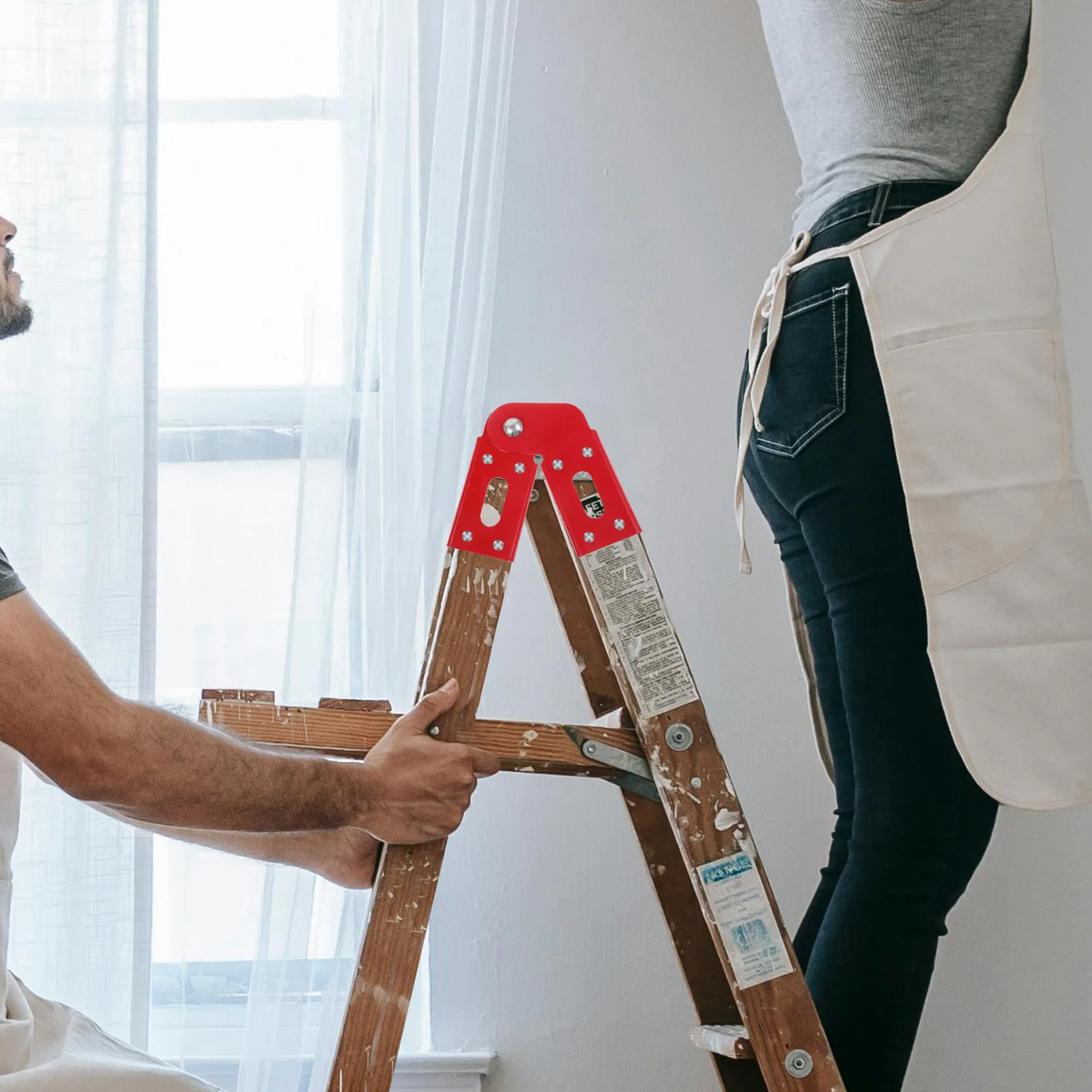 

2pcs Attic Heavy Duty Step Lightweight Step Parts Replacement Folding Ladder Joint Repair Parts Ladder Tie Rod Accessory