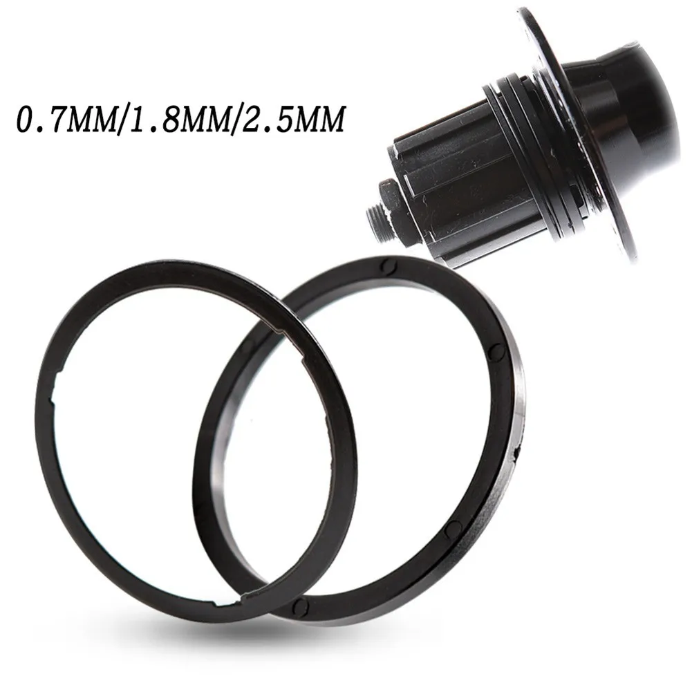 1pcs Bike Bicycle Bottom Bracket Spacer 0.7/1.8/2.5mm Bike Hub Washer Hub Flywheel Washer Cycling Accessories   N E W