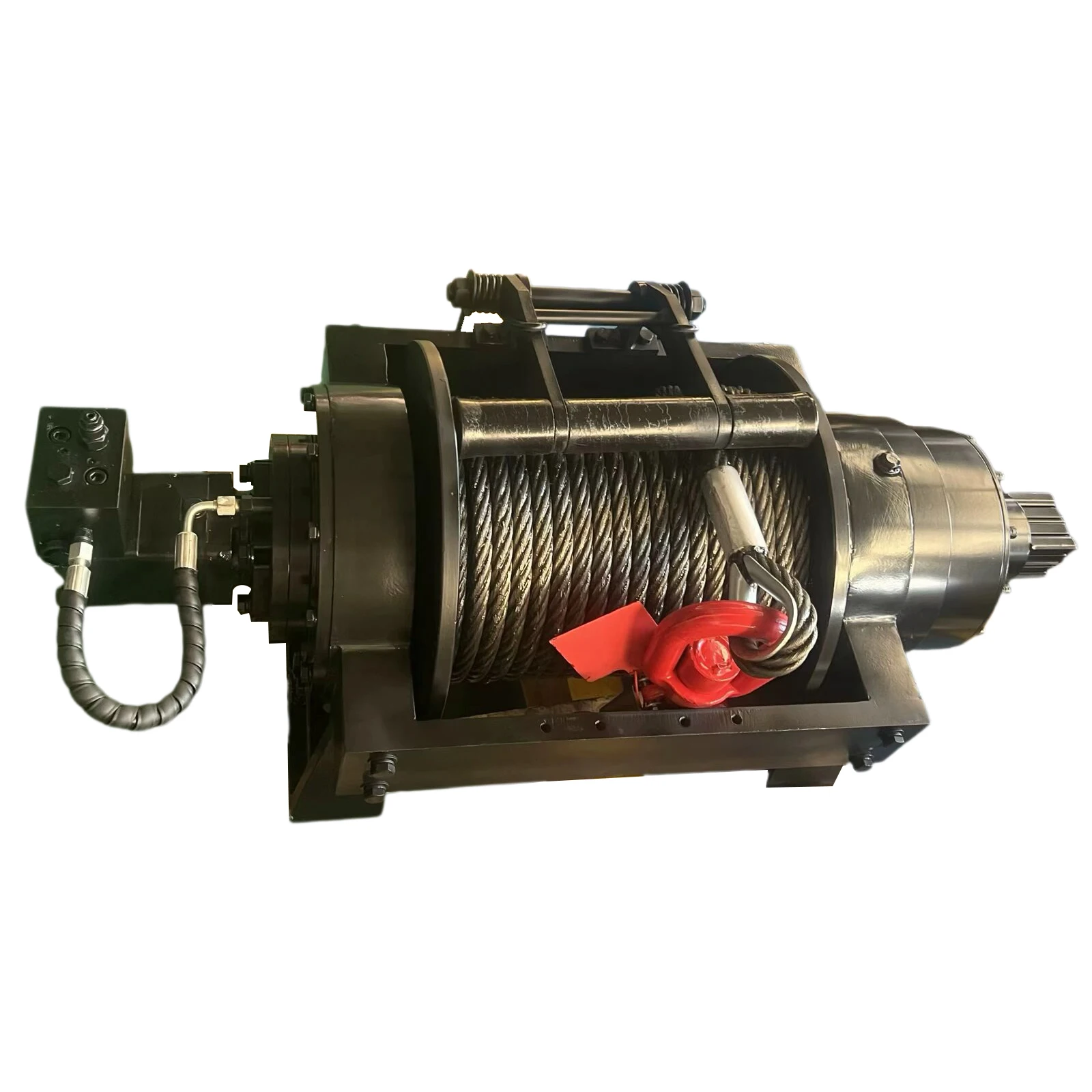 

Factory Wholesale 10T Steel Hydraulic Winch for Auto Car Boat Rescue Crane Truck Vehicle Mounted Crane Lifting Steel Wire Rope