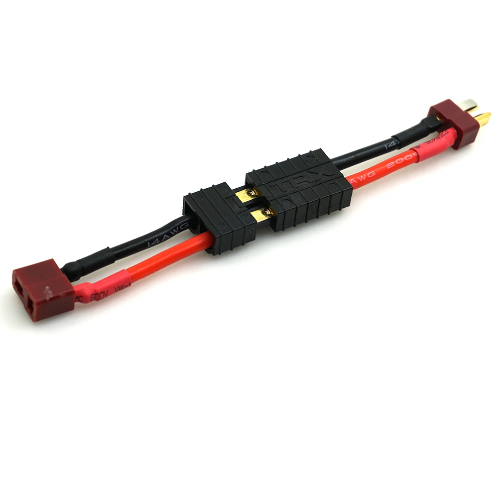 AXSPEED XT60 TRX T Plug Cable Fêmea para Macho Adaptador Conectores para RC Lipo Bateria Carregador DIY Acessórios