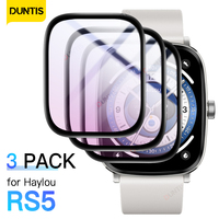 3 Pack For Haylou RS5 Screen Protector Anti-scratch Film For Haylou RS 5 All Around Coverage Protective Film Accessories