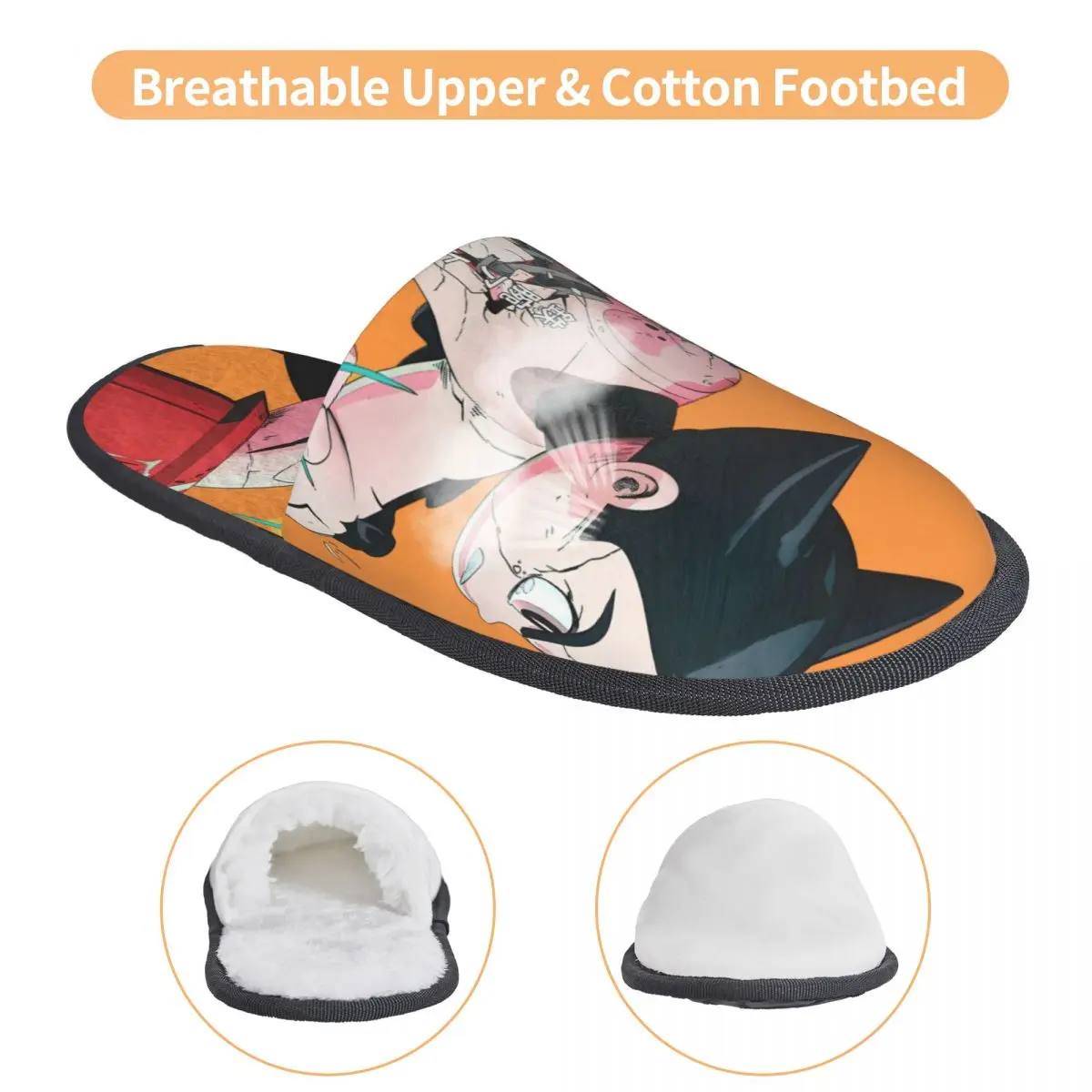 مخصص أنيمي A-Astroed الصبي روبوت رغوة الذاكرة النعال النساء مريح دافئ فيلم النعال المنزل