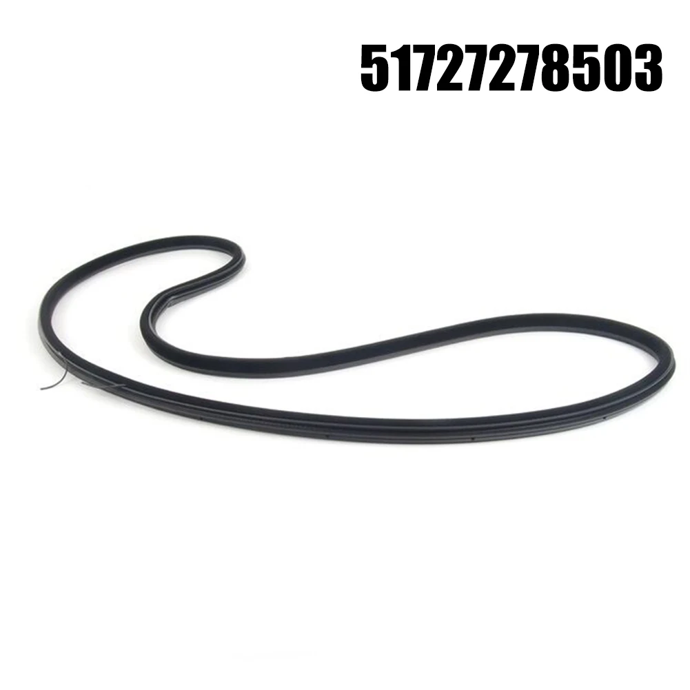 Front Door Body Sealing Strip Seal 51727278503 Accessories Black Replacement Rubber Vehicle For BMW F10 F11 Useful