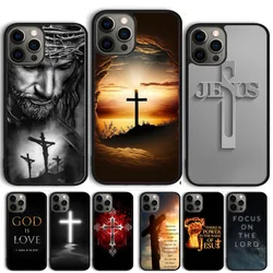 Faith Christian Religious Jesus Phone Case Cover For iPhone 17 Air 15 16 11 13 14 Pro Max 12 Plus Max Fundas