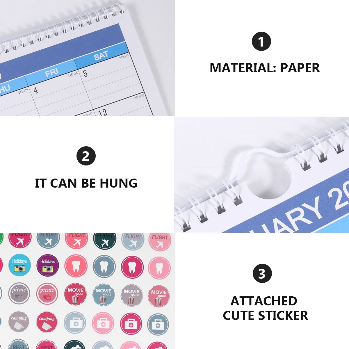 

1 шт., подвесной календарь английского издания, 2021, бумажный настольный календарь премиум-класса, настольный календарь с расписанием, складной настенный домашний офис