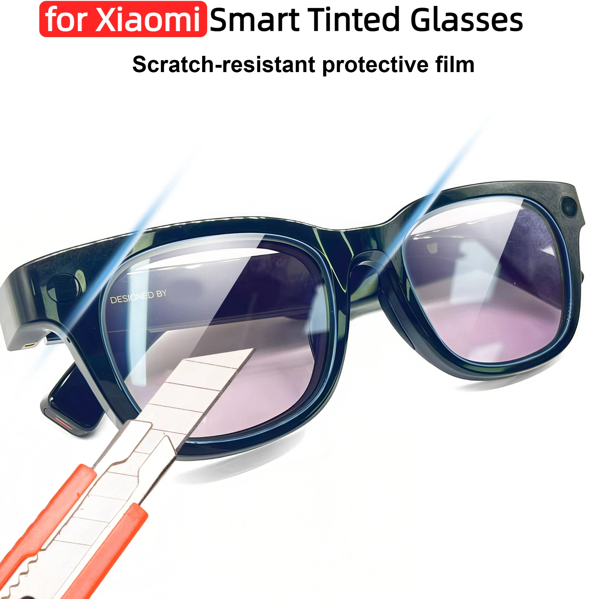 

Protective Film for Xiaomi Smart Tinted Glasses with AI Lens Guard, HD Screen Protector AI-powered Photochromic Glasses
