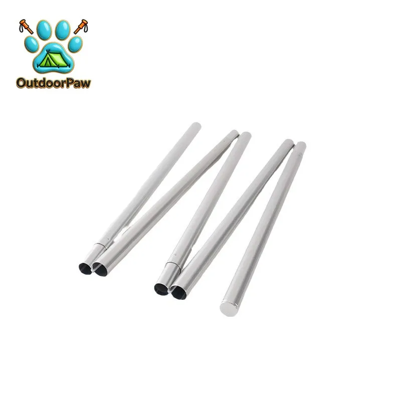 Outdoor canopy pole tent bold and heightened aluminum alloy support tent camp column foyer aluminum pole 6061