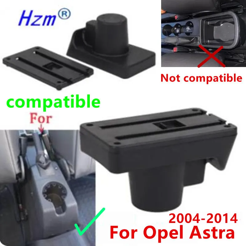 For Opel Astra Armrest Box for Opel Astra H Car Armrest Box 2004-2014 Storage Box Interior Dedicated Retrofit Car Accessories