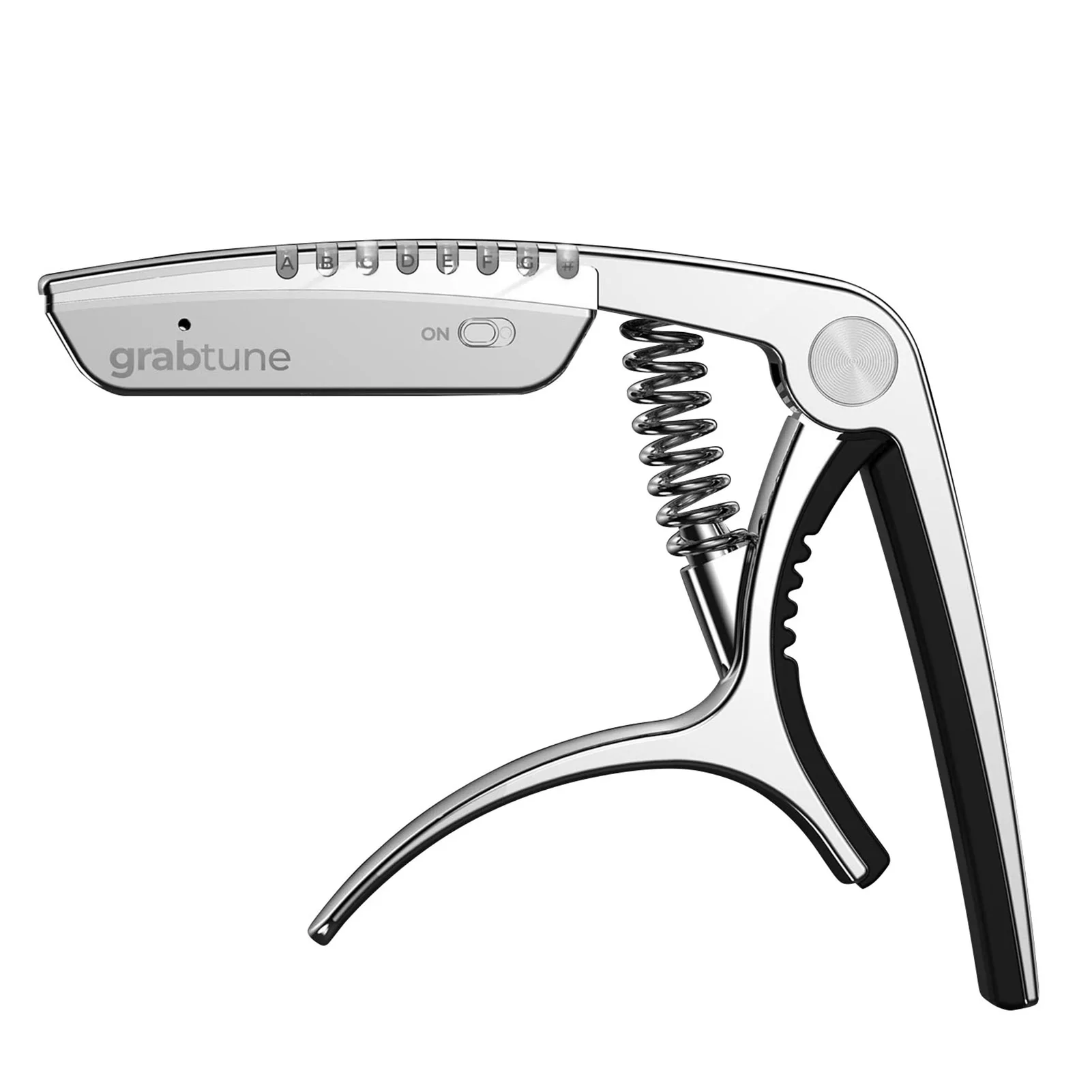 

2-in-1 Guitar Capo Tuner Zinc Alloy Built-in Rechargeable Battery LED Indicators for Electric Guitar Acoustic Guitar Ukulele