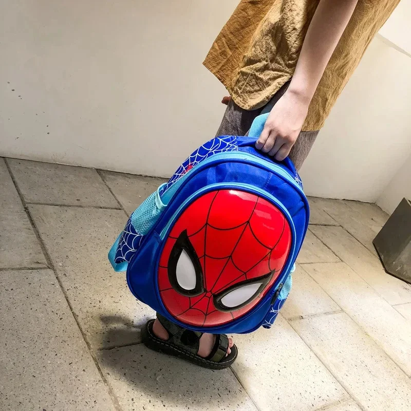 New Disney cartoon Avengers Spider-Man boys School Bag New Kindergarten Baby  Children\'s Small Backpack Cute  Backpack