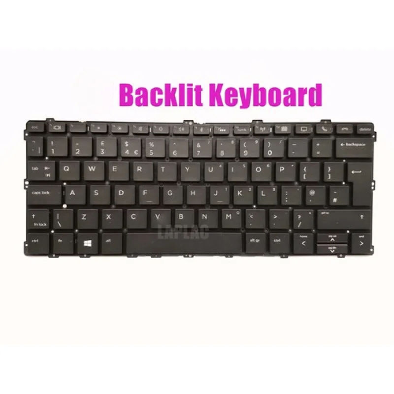 

Y+UK black backlit keyboard for HP EliteBook x360 1030 G2 Notebook PC 904507-031