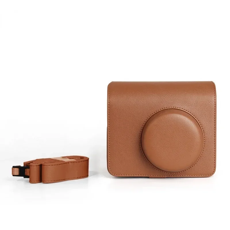 

Retro Camera Bag for wide 400 with Shoulder Strap PU Leather Cover Protective Camera Case