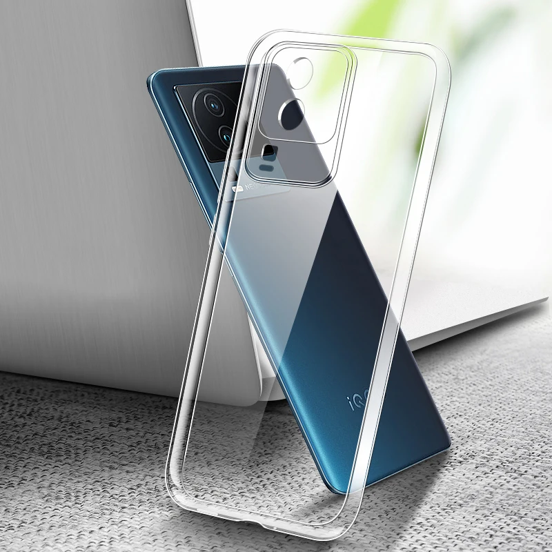 

High Quality Transparent Phone Case for VIVO iQOO Neo 7 SE Racing Neo7 5G Camera Protective Soft Silicone Shockproof Clear Cover