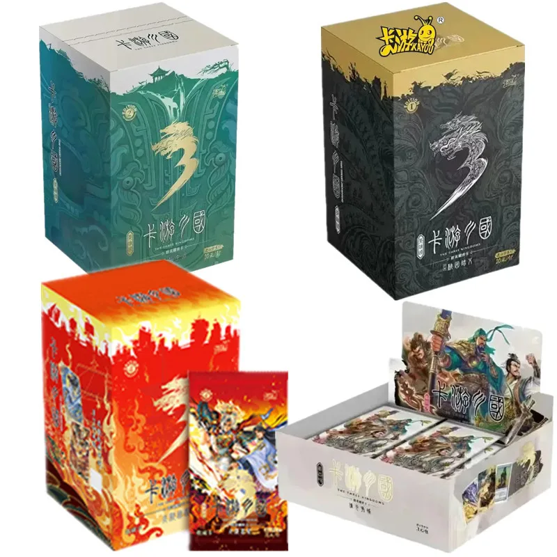 

Карты KAYOU с тремя королевствами в китайском стиле, коллекция герои и демонов, бумажные карты «Ода к героям», детский образовательный подарок