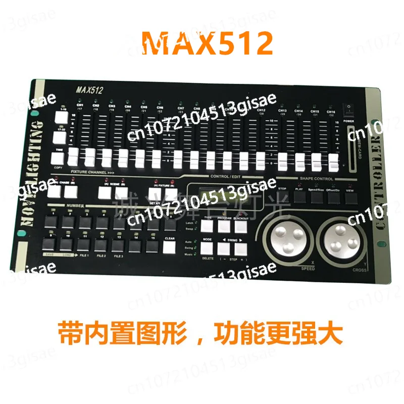 384 Lighting Console Dmx512 Console Wedding Performance Pa Lamp Beam Light Stage Lighting Controller