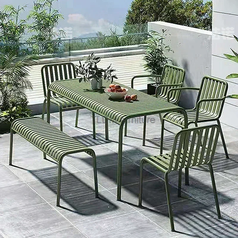 Elegant Modern Dining Table Garden Kitchen Luxury Dining Room 4 Chairs Office Custom Made Mesa Plegable Balcony Furniture