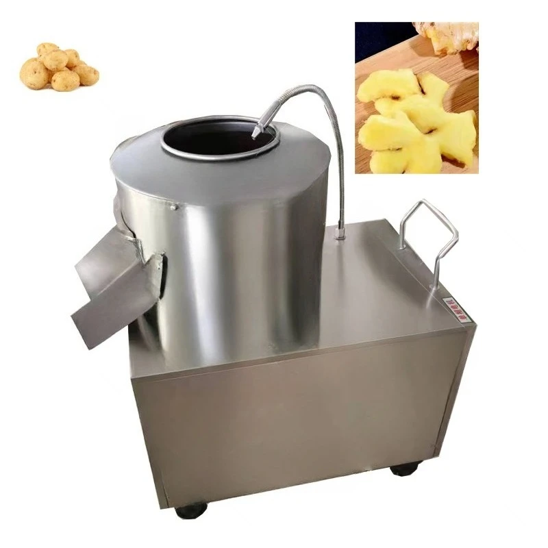 

Best-selling Stainless Steel Industrial Automatic Root Vege Peeling Machine Potato Cleaning Peeling Machine