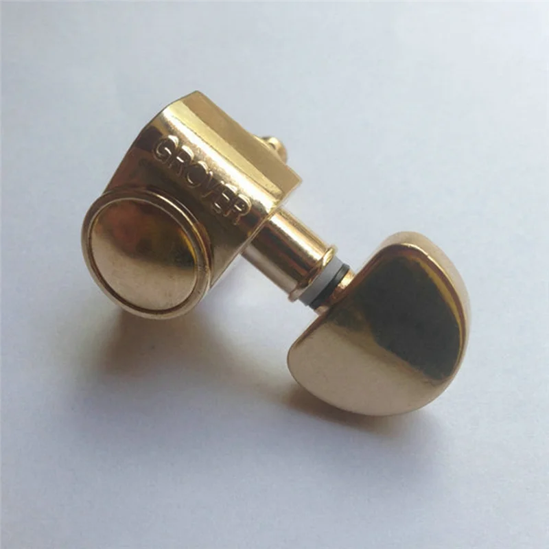 A48F-6Pcs الصف الغيتار سلسلة المقبض ل غروفر سلسلة اللفاف المستقبلون آلة رؤساء للجيتار الكهربائي الصوتية