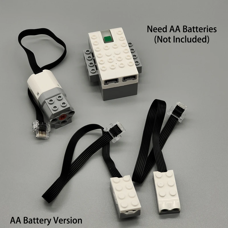 MOC M L XL Motor Servo Power Functies Motor High-Tech Onderdelen Multi PF 8293 8883 Model Bouwstenen Compatibel met LEGO