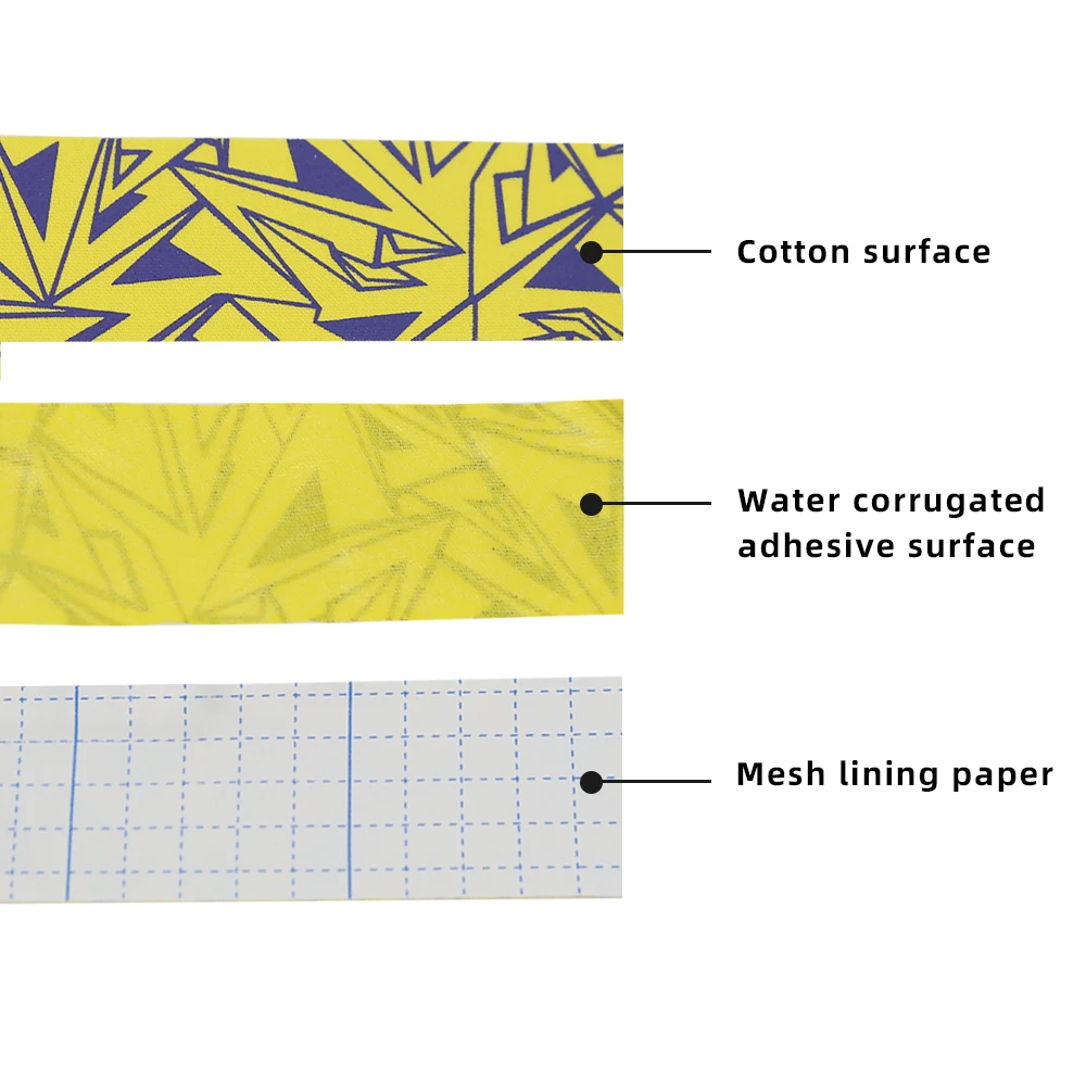 Kindmax Kinesiology Tape Cotton 5CM With Prints Sports Accessory Elastoplast Waterproof for Muscle Support Pain Relief