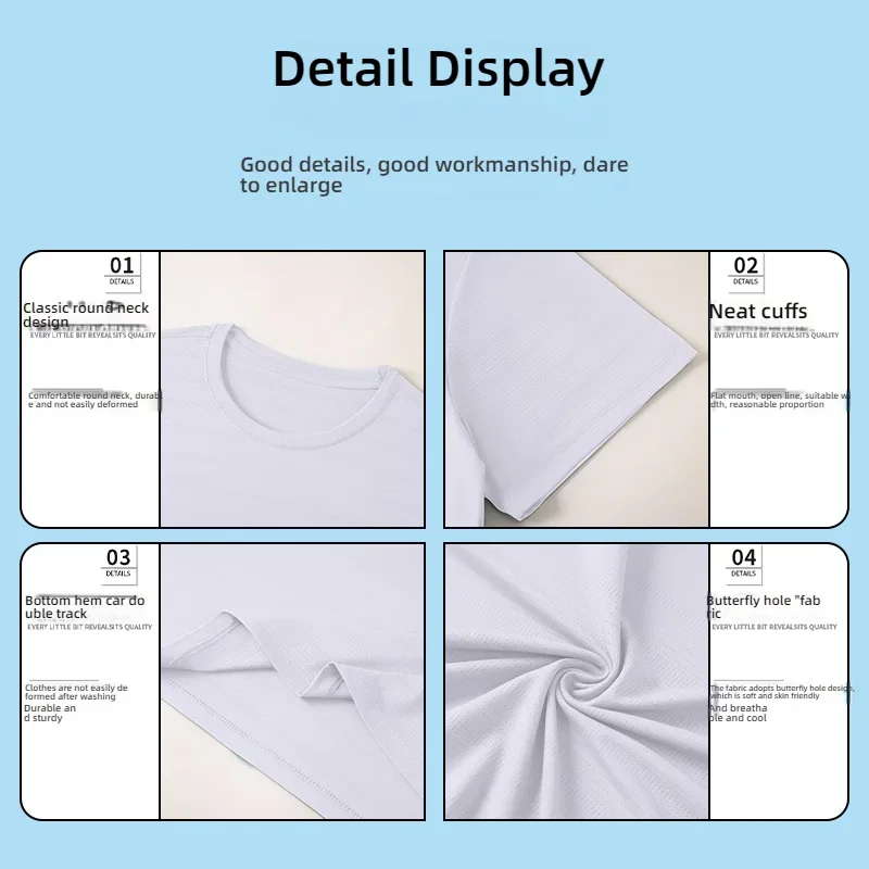 2025 popular men's top, cool and breathable, high elastic quick drying view 5