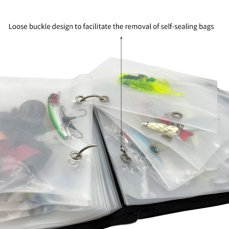 

Fishing Line Bag Leader Wallet Organizer-Pre-Tied Carp Catfish-Rigs-Fishing Bag D5QD