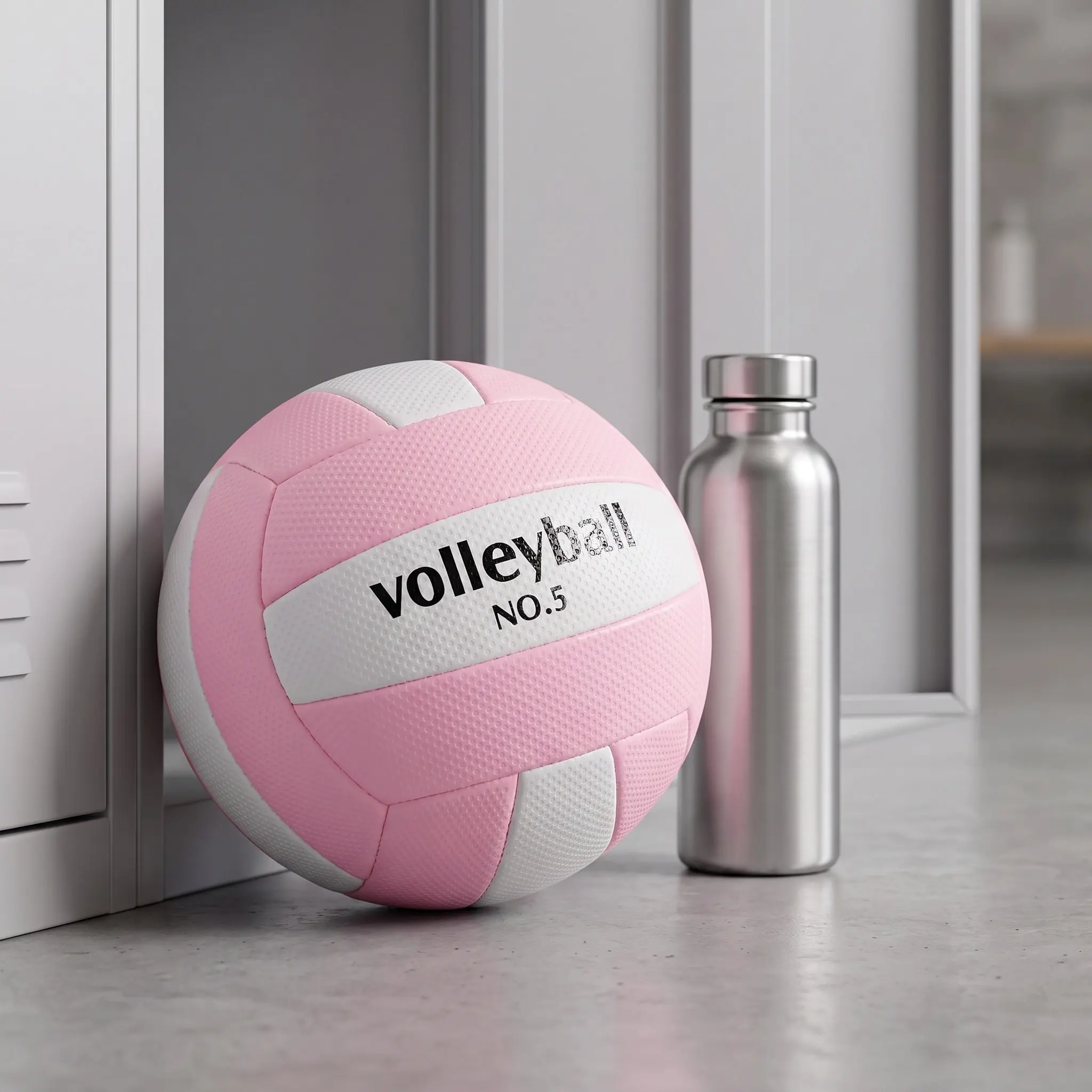 Official Size 5 Volleyball Nonslip Textured Grip PVC Beach Volleyball for All Weather Outdoor Sand Play Backyard Training Teens