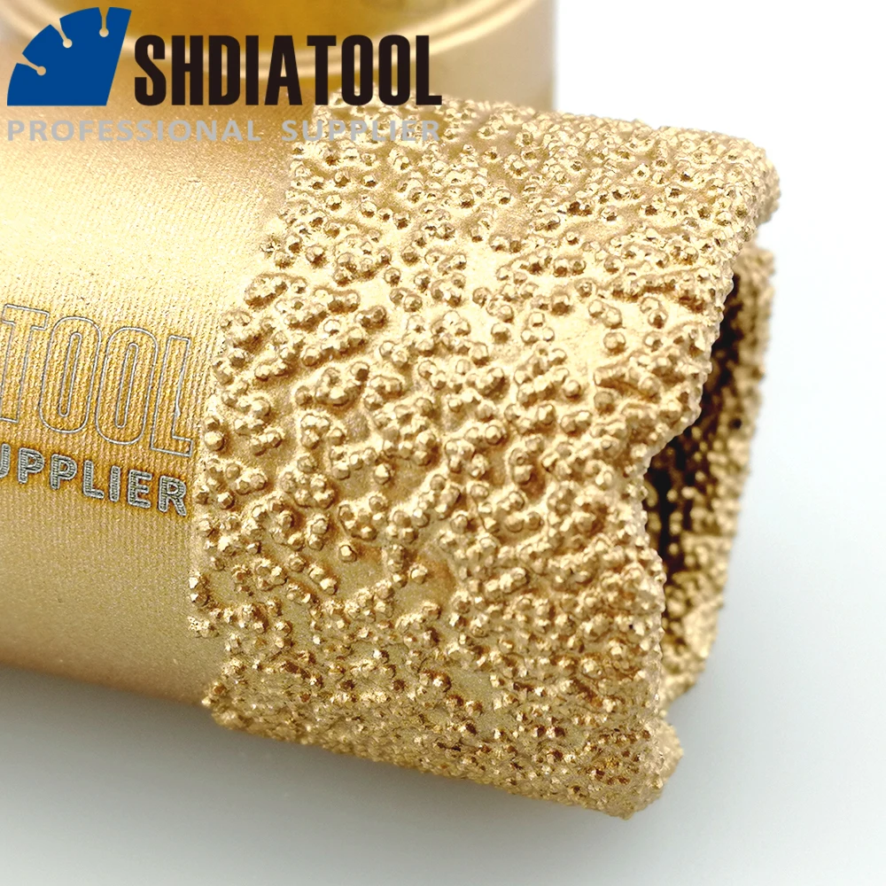 SHDIATOOL Diamond Drilling Core Bit Dry M14 Masonry Hole Saw Opener Cup Cutter Crown Porcelain Tile Granite Marble Stone Ceramic