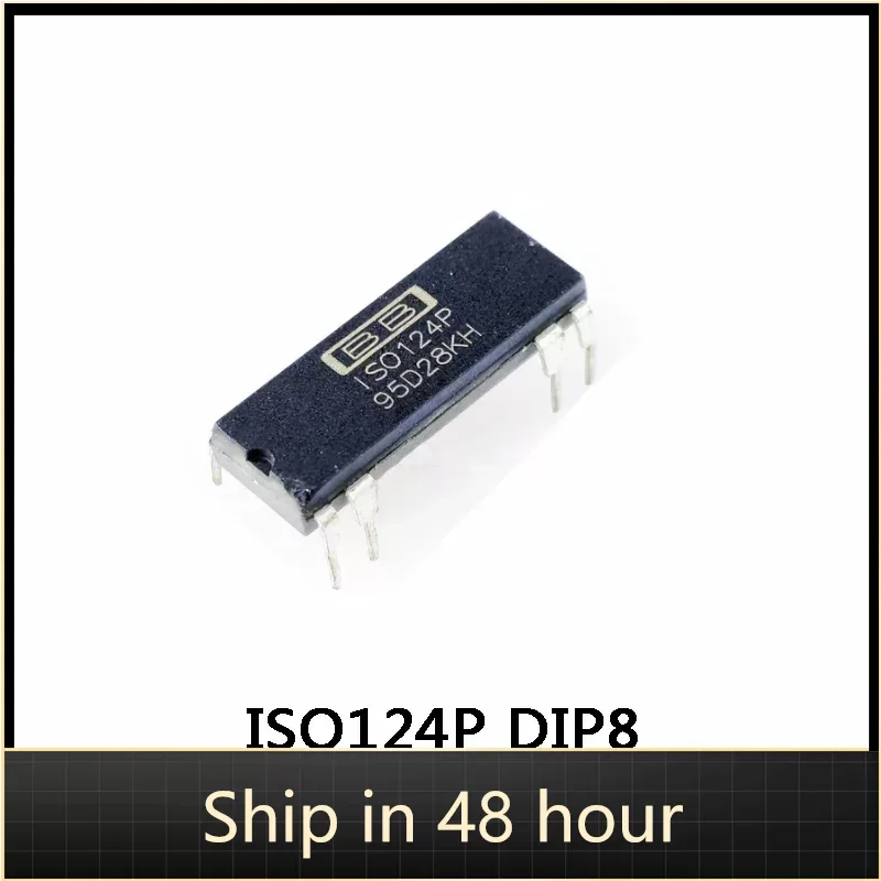 

100% New Original ISO124P ISO124 Amplifier IC In-Line-DIP8 Precision Isolation chip in stock