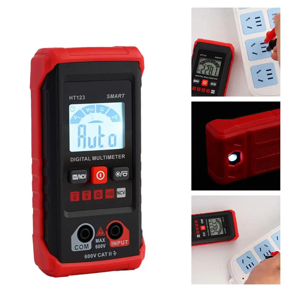 Tm-510 Smart Digital Multimeter 2000 Counts Automatic Non Contact Tester Voltage Electrical Circuit Digital Multimeter Test A5S1