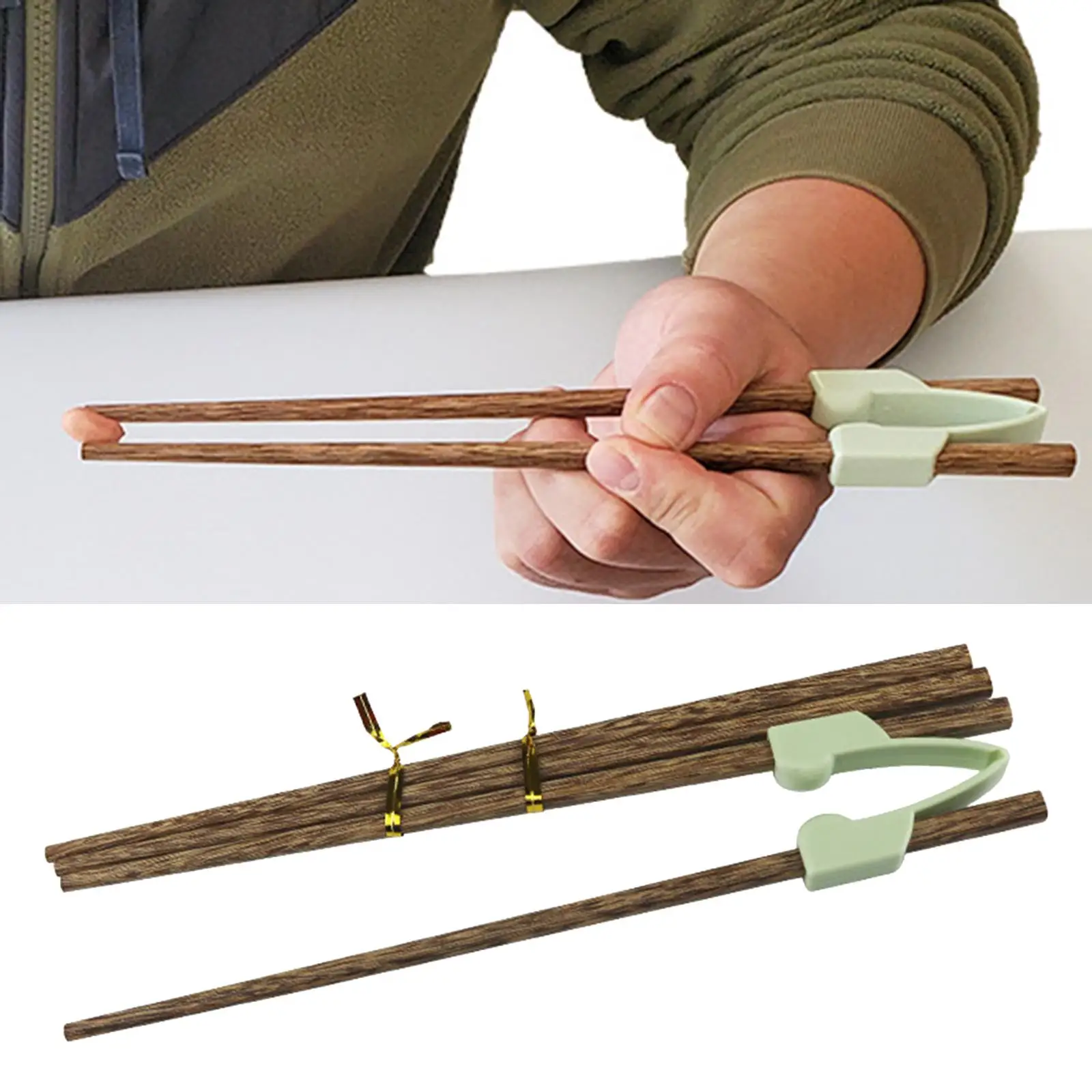 Chopsticks Auxiliary Tableware Odorless  Hand  for Home Disabled