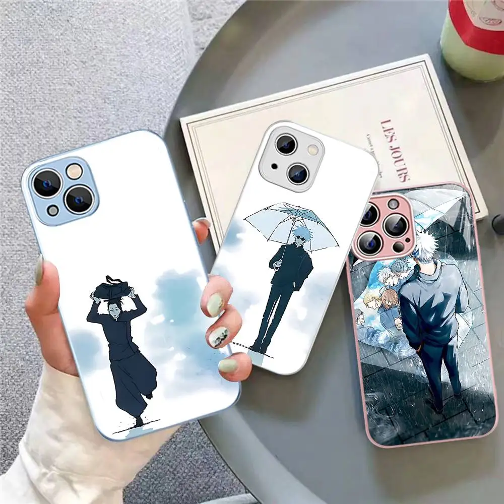 

Japan J-jujutsu K-kaisen Tempered Glass For Iphone 14 13 12 11 Pro Mini XS MAX 14Plus X XS XR Cover